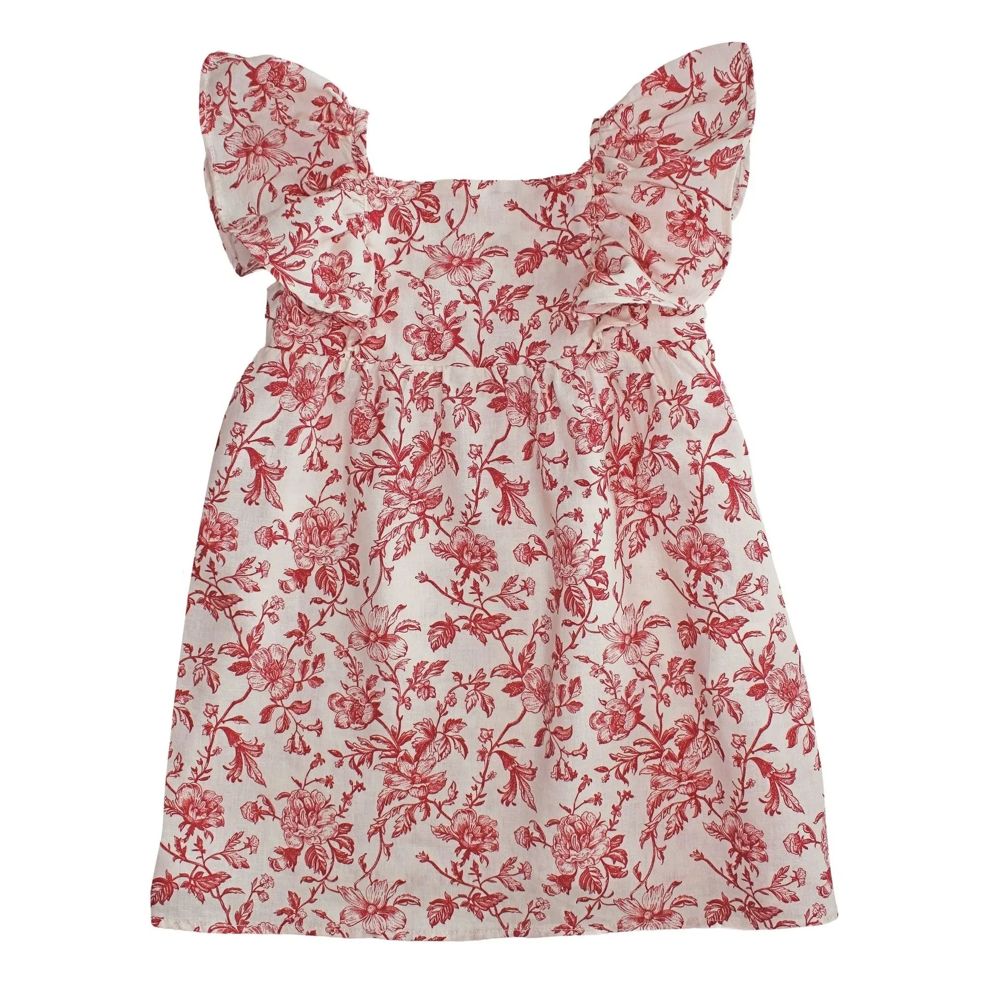 Babe & Tess - Francesca Fleurie Kettchenkleid | Rot