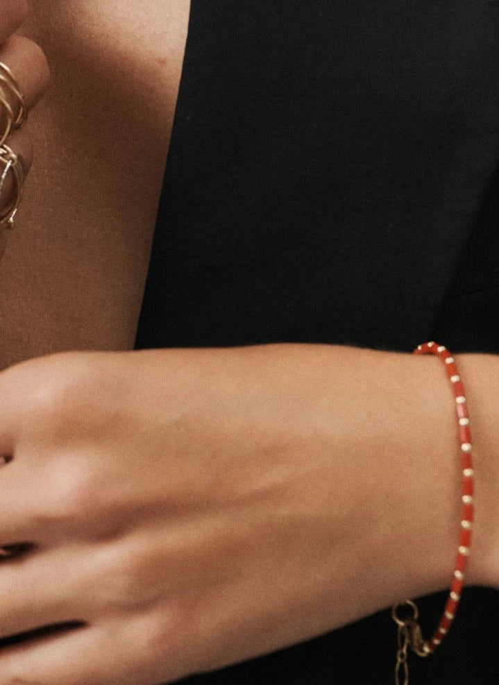 Camille Colette Studio - Armreif | Rot