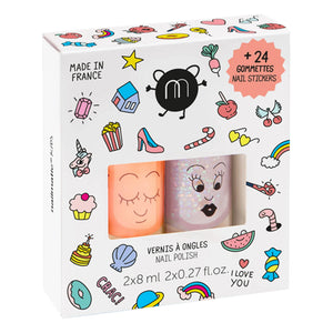Nailmatic Kids – Flamingo & Polly Nagellack-Geschenkbox