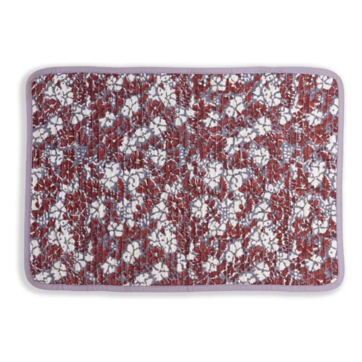 Le Monde Sauvage - Kyushu doppelseitiges Tischset - 4er Set | Rot