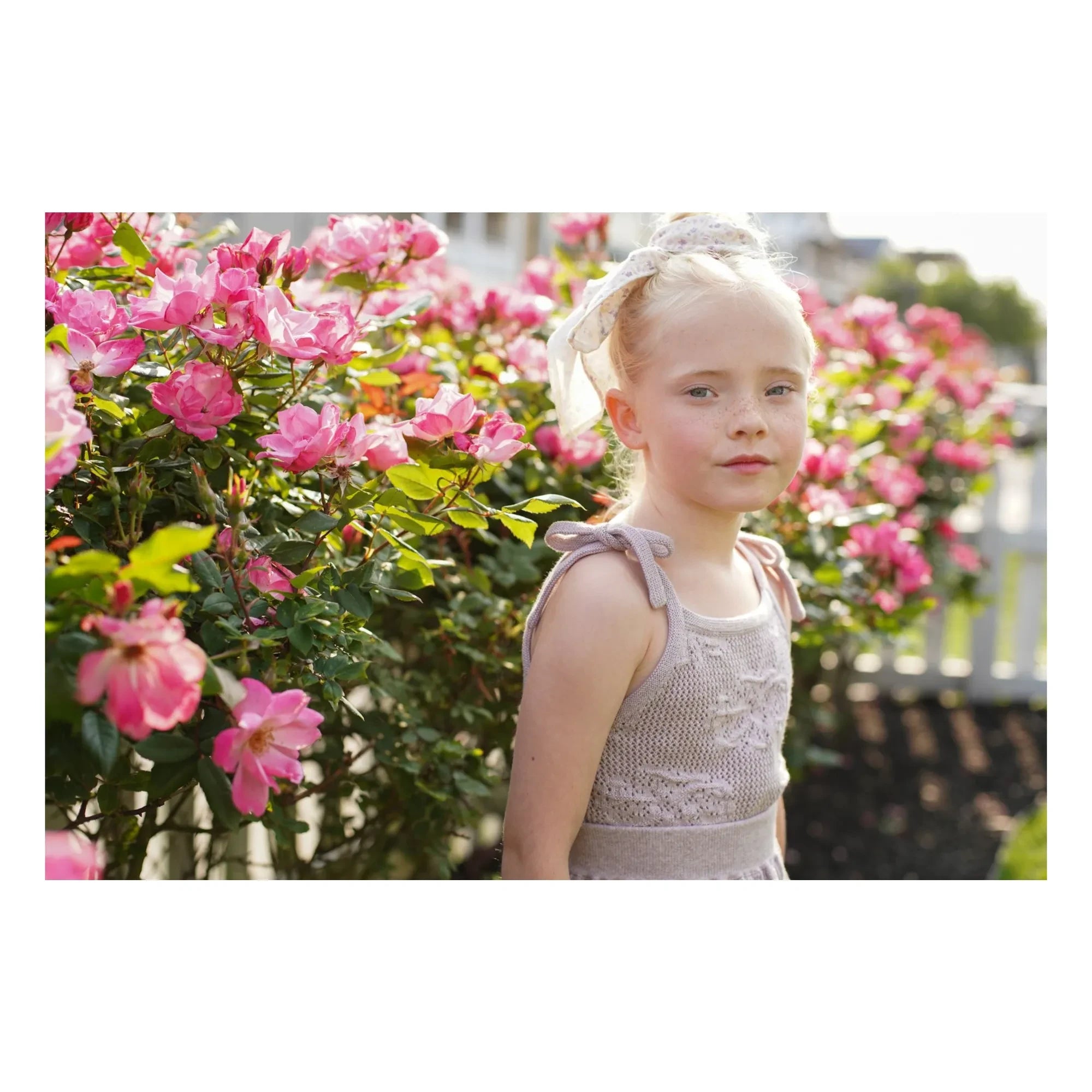 Soor Ploom - June Fleurs Bio Baumwoll-Unterhemd | Flieder