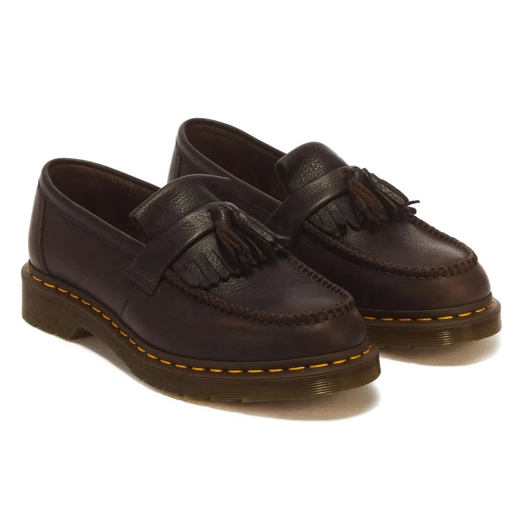 Dr Martens - Adrian YS Püsküllü Loafer Ayakkabılar | Kahverengi