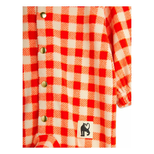 Mini Rodini - Roter Gingham-Overall
