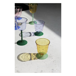 &Klevering - Gepunktete Brillen - 2er Set | Rosa