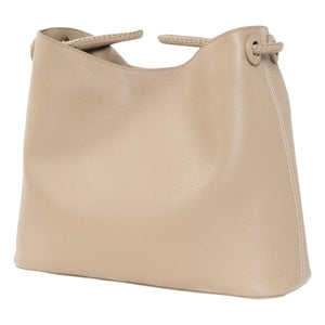 Elleme - Vosges Genarbtes Leder Tasche | Staubig Braun
