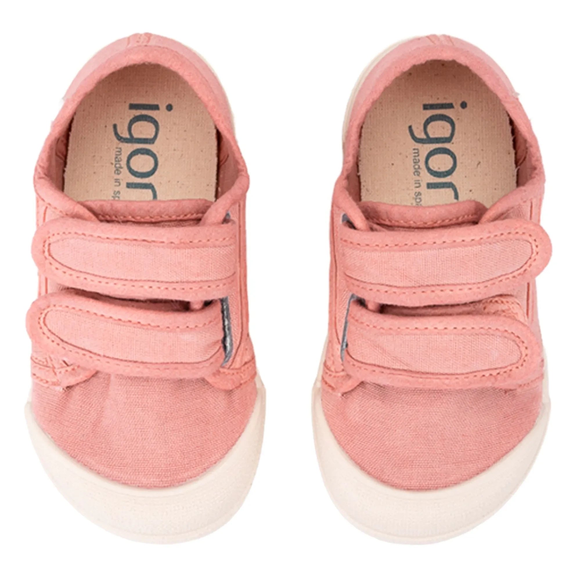 Igor - Lona Doppelstreifen Sneaker | Hellrosa