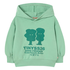 Tinycottons - Good Friends Bio-Baumwoll-Sweatshirt | Türkis