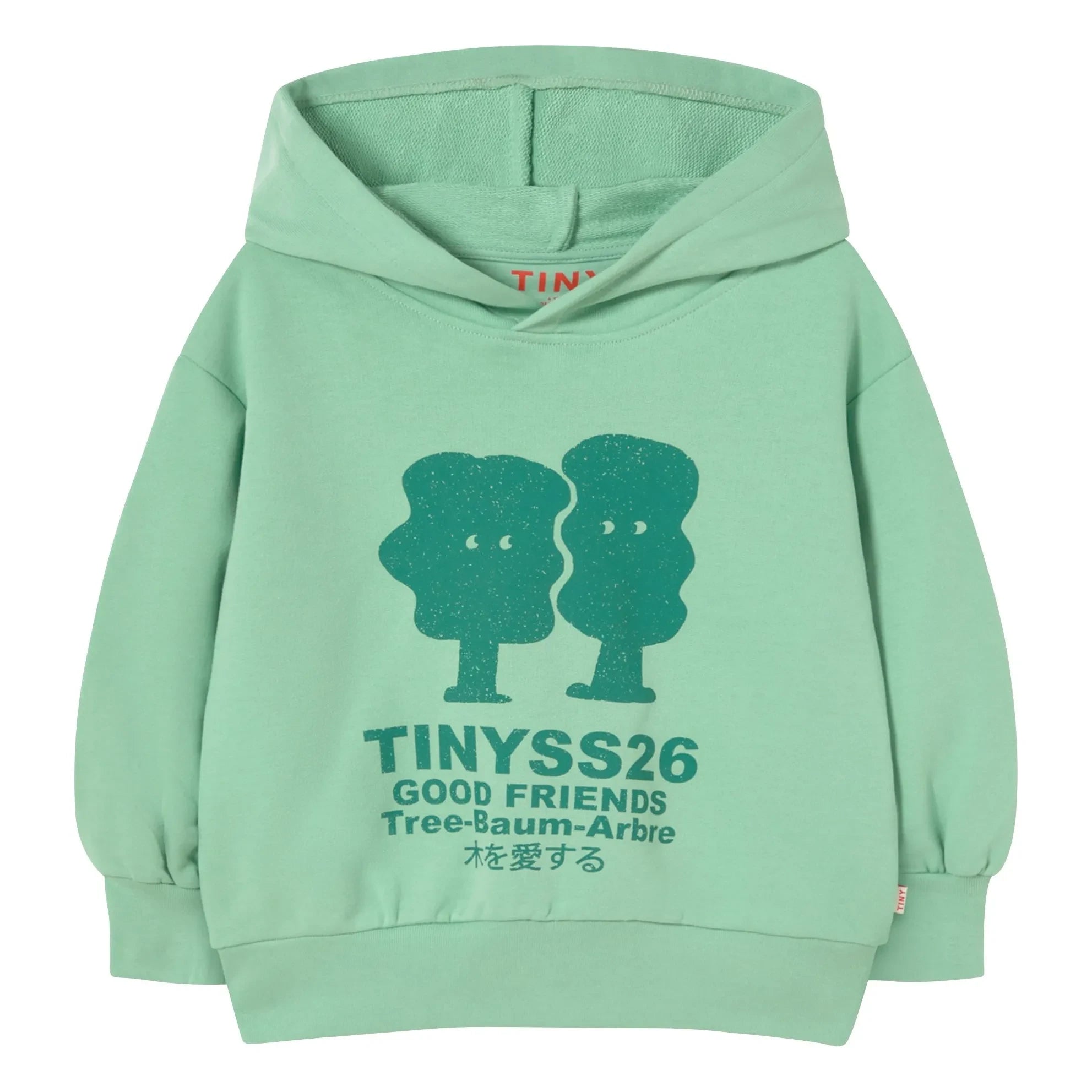 Tinycottons - Good Friends Bio-Baumwoll-Sweatshirt | Türkis