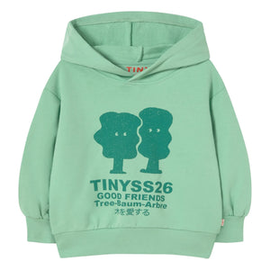 Tinycottons - Good Friends Bio-Baumwoll-Sweatshirt | Türkis