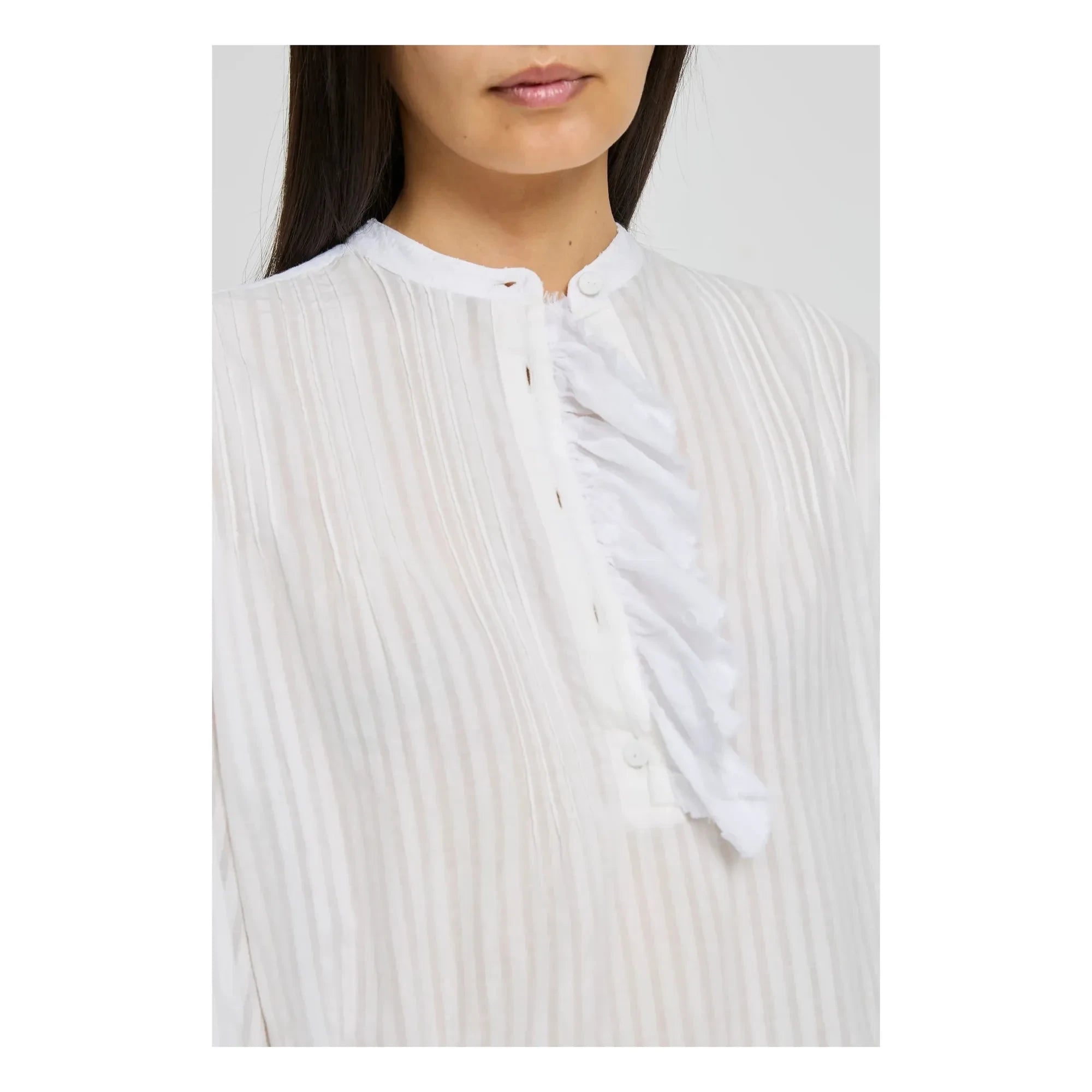Laurence Bras - Fava Baumwollbluse | Weiß