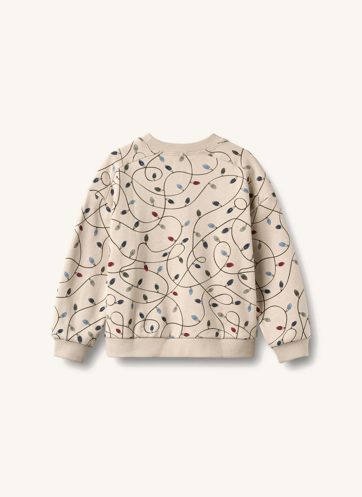 Wheat - Sandro "Guirlandes" Bio-Baumwoll-Sweatshirt | Creme
