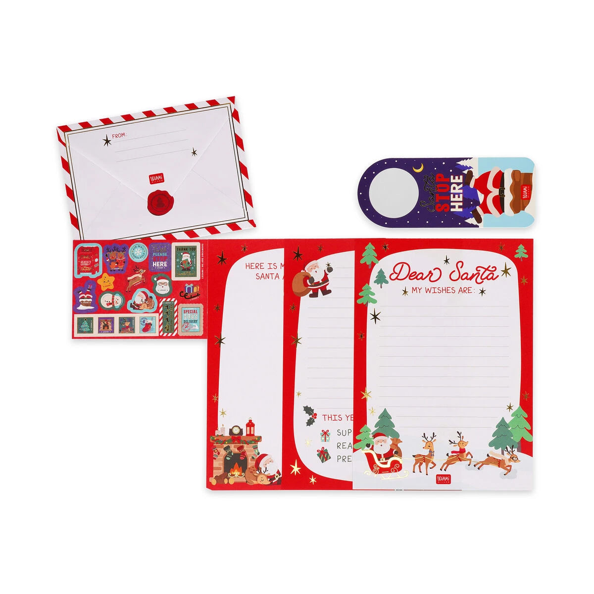Legami - Weihnachtsmann Buchstabenset