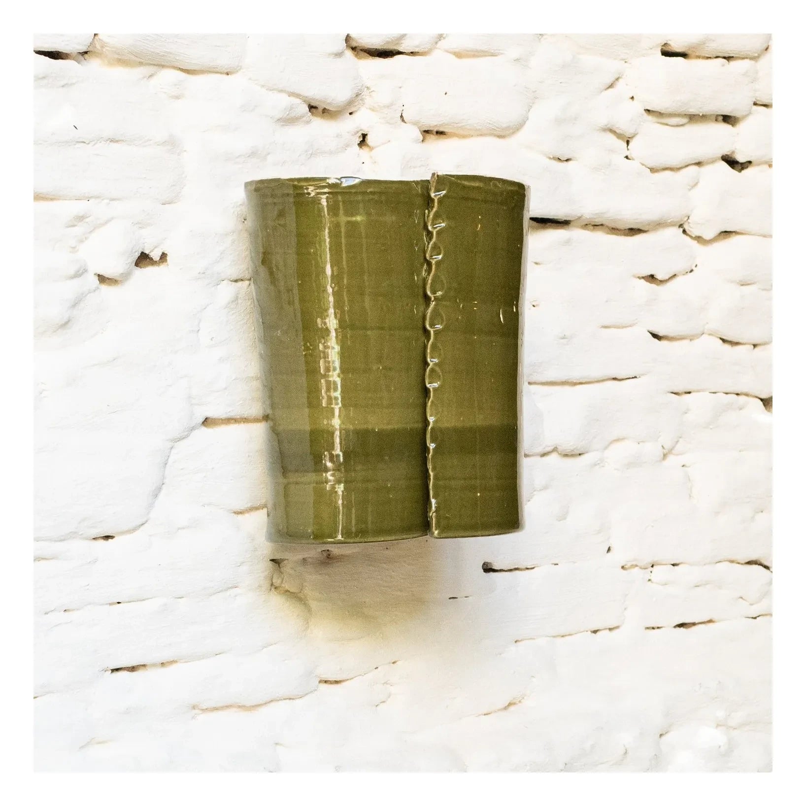 Honoré - Ines Keramik-Wandleuchte | Khaki