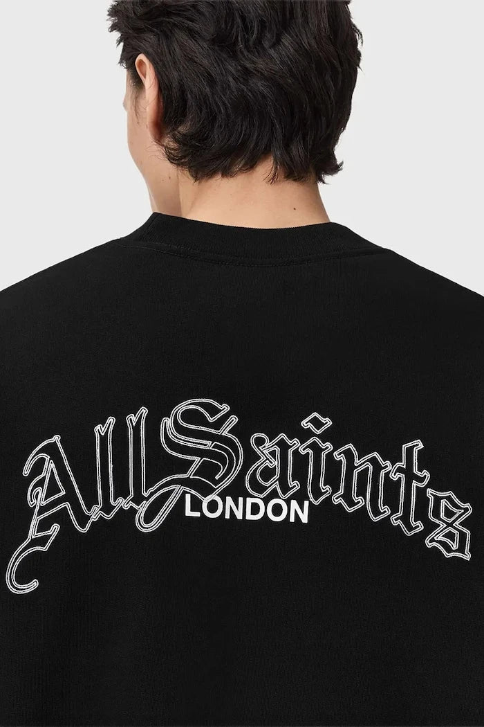 Pamuklu sweatshirt AllSaints DESCENT