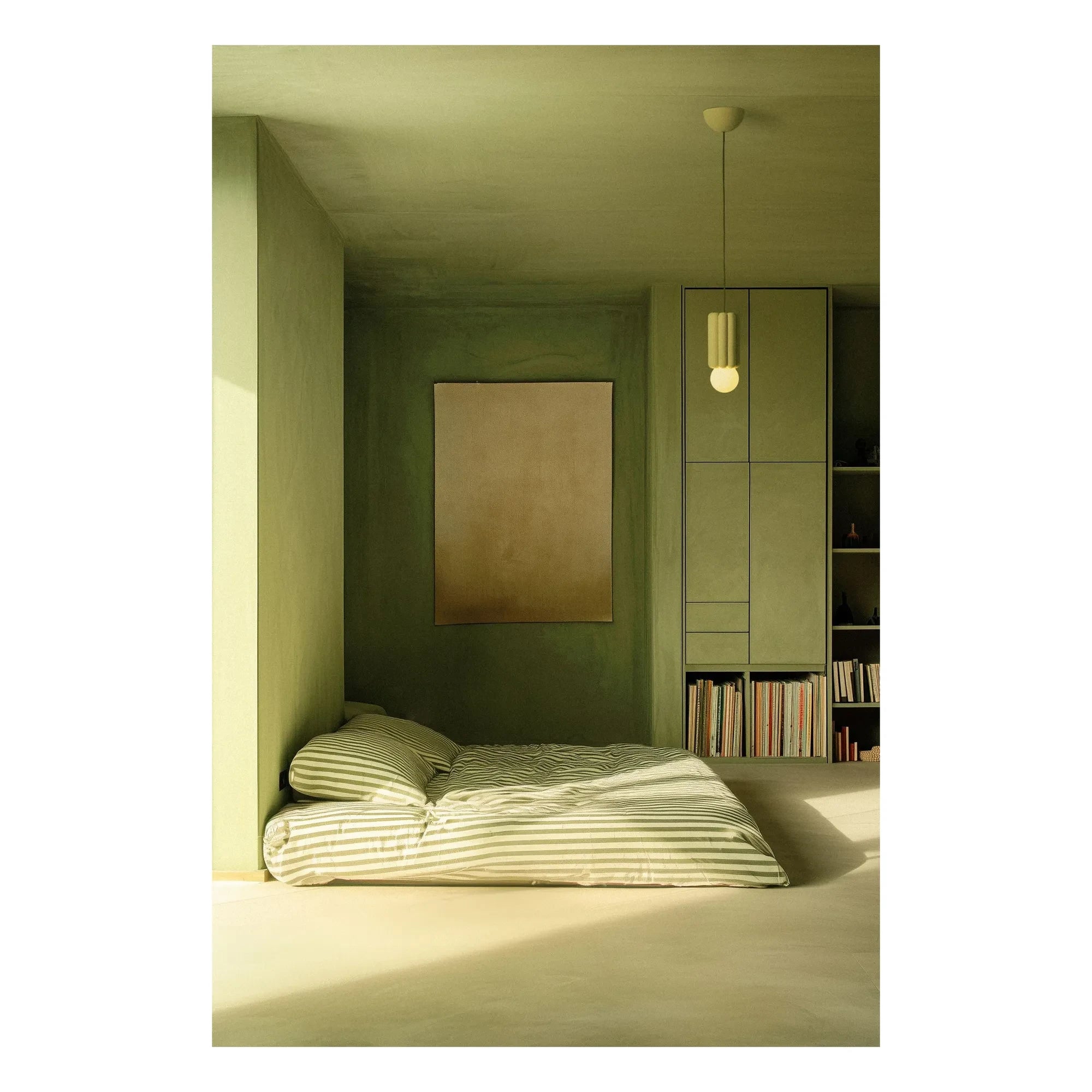 Schneid Studio - Stucco 3 Keramik-Hängeleuchte | Pistaziengrün