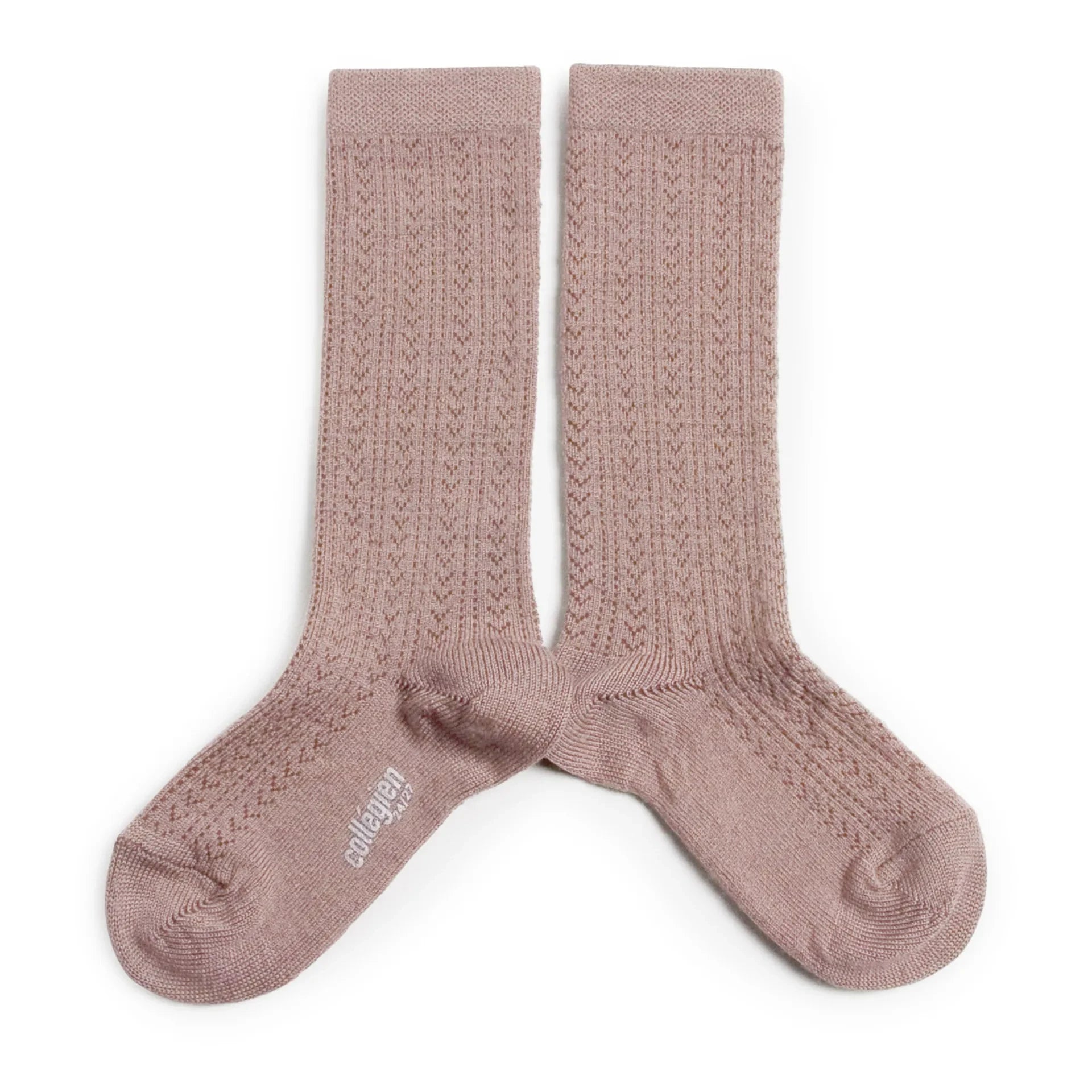 Collégien - Adèle Merinowollsocken | Puderrosa