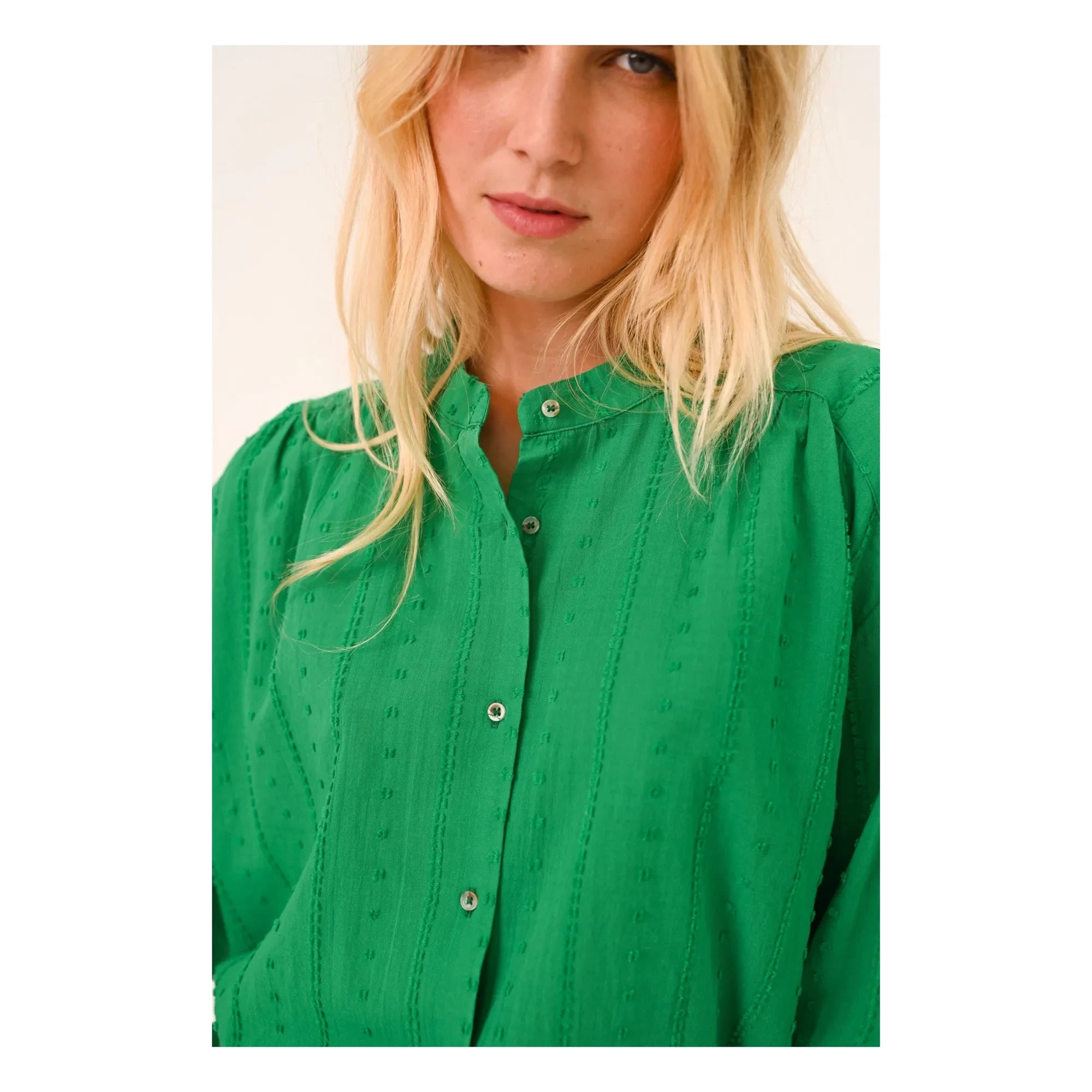 Sacrécoeur - Ella Grüne Bluse | Grün