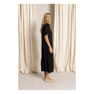 Smallable Woman - Edith T-shirt Kleid | Schwarz