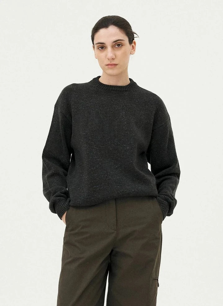 Noyoco - Malmo Merino-Wollpullover | Khaki