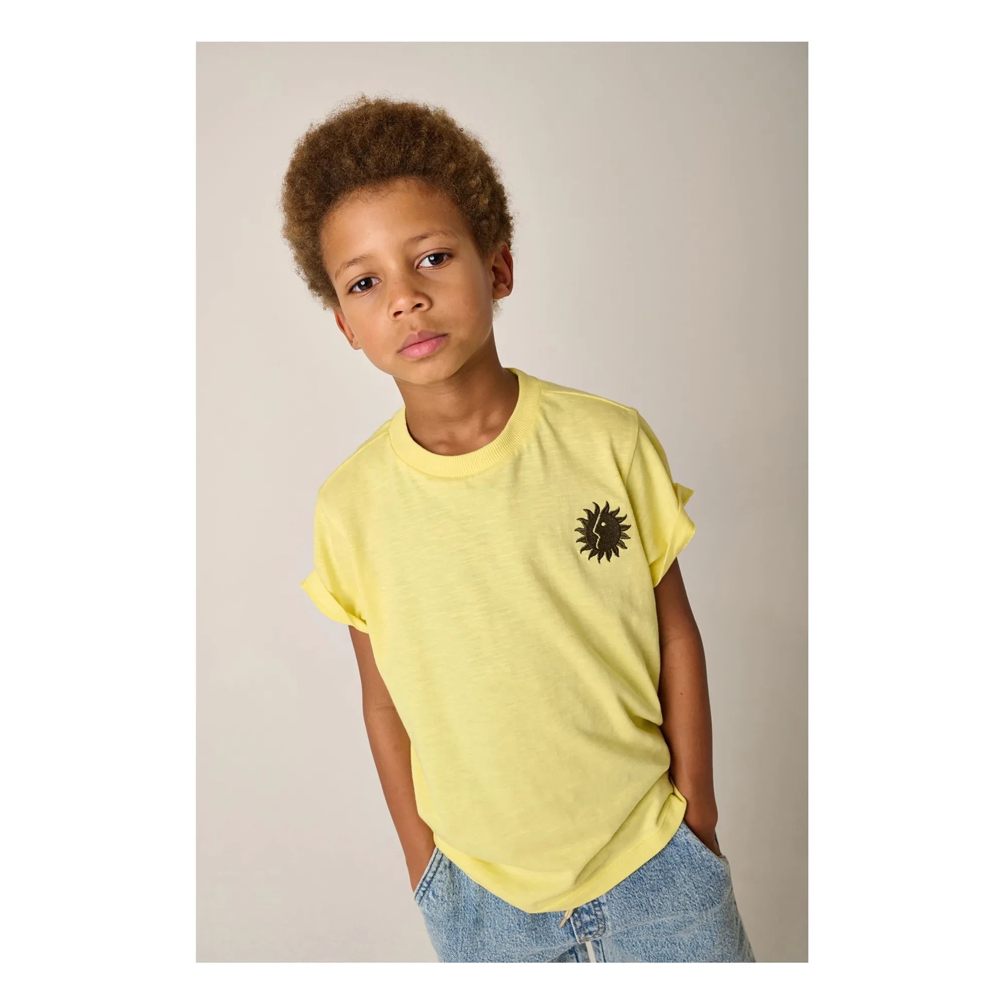 Tumble N'Dry – Reef Soleil T-Shirt aus Bio-Baumwolle | Gelb