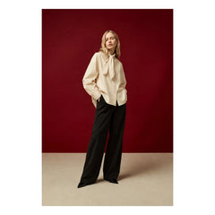 BELLEPIECE - Tom Cotton Poplin Bluz | Latte