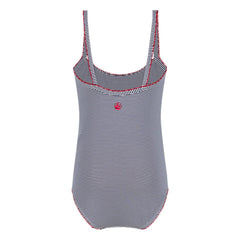Petit Bateau - Gestreifter Badeanzug | Marineblau