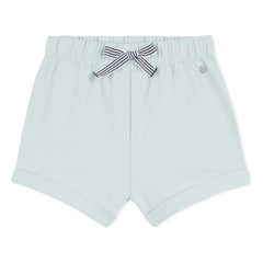 Petit Bateau – Bio-Baumwoll-Frottee-Shorts | Türkis