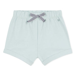 Petit Bateau – Bio-Baumwoll-Frottee-Shorts | Türkis