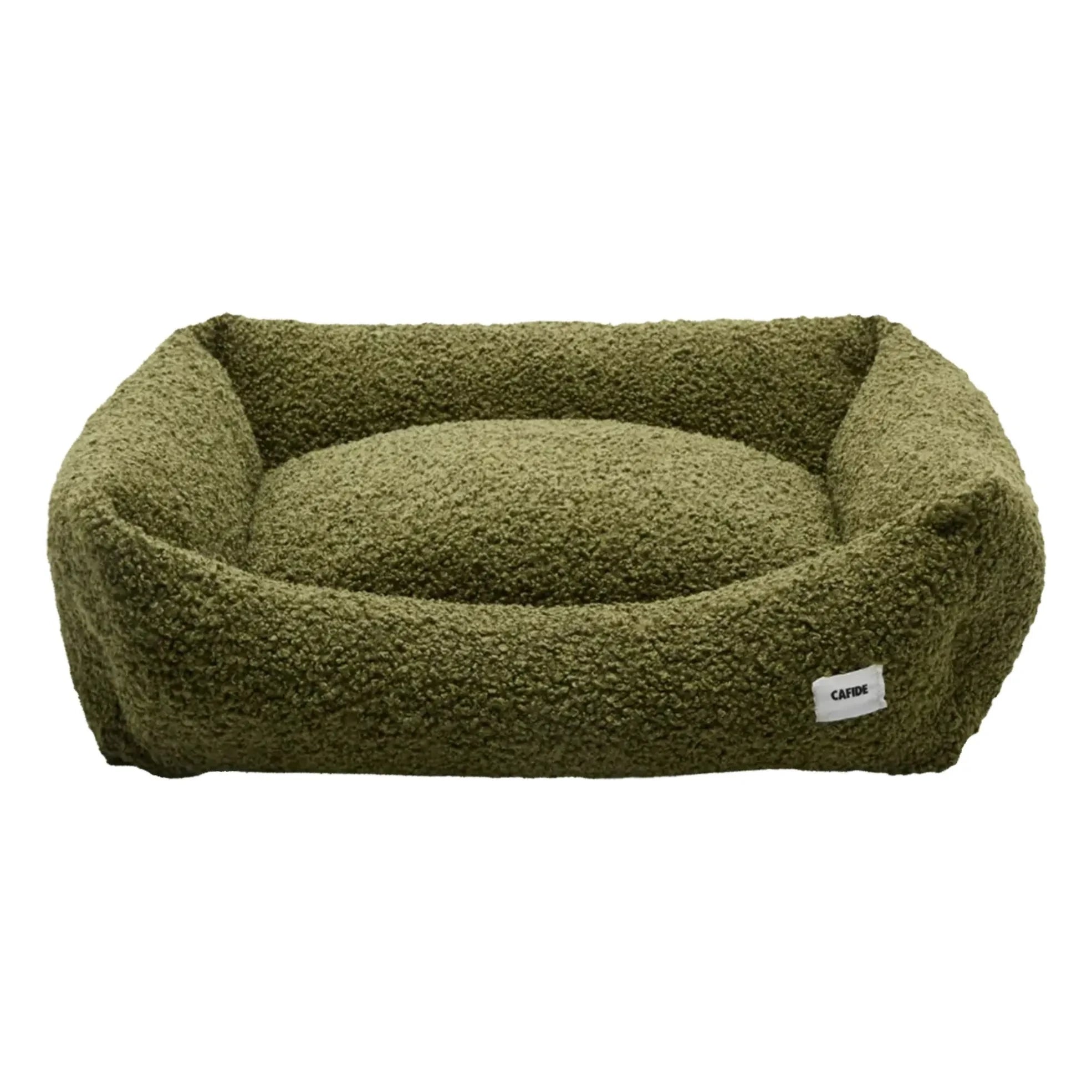 Cafide - Snozy Frottee Hundebett | Grün