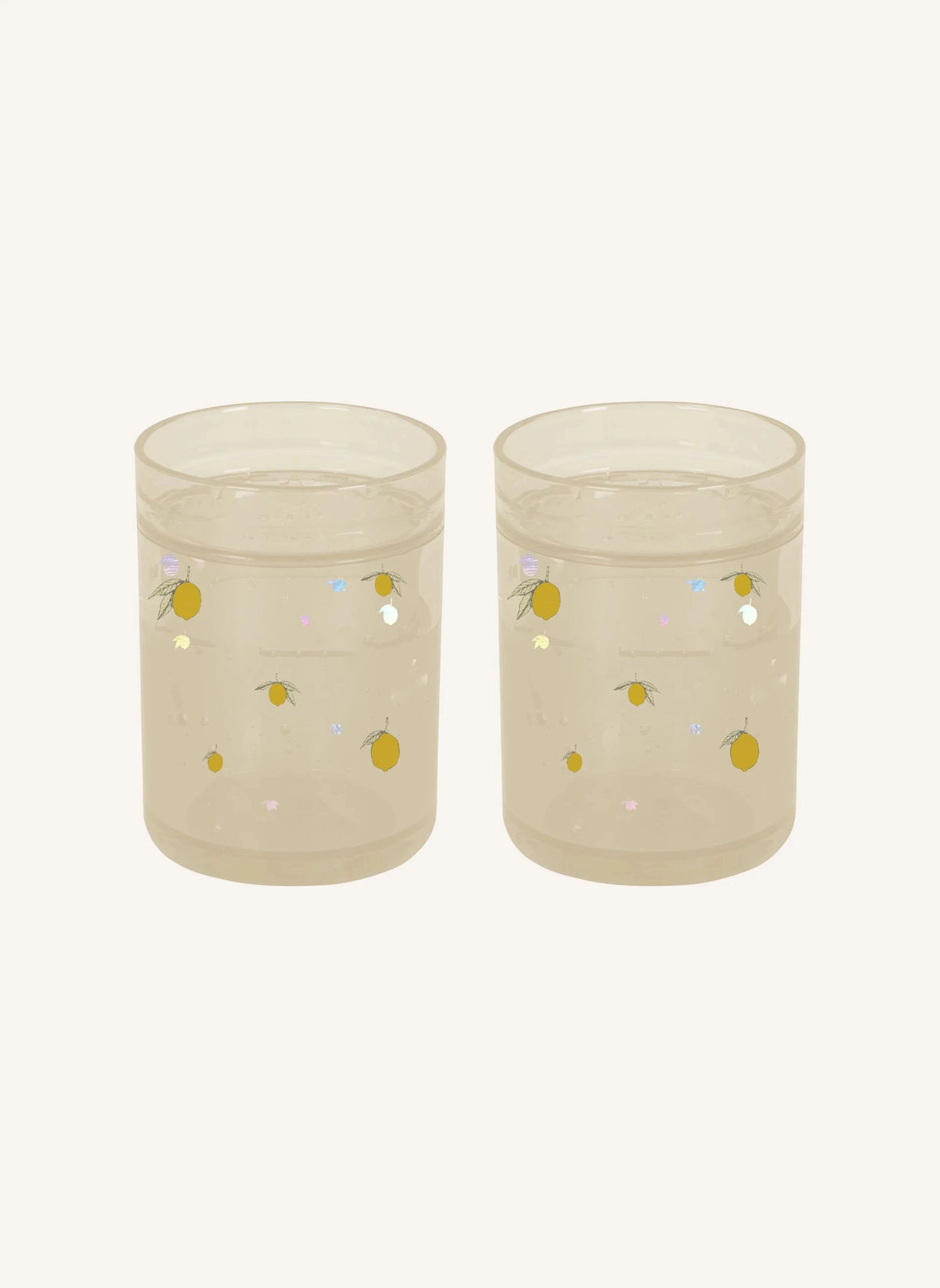 Konges Sløjd - Beige Zitronenbecher - 2er-Set