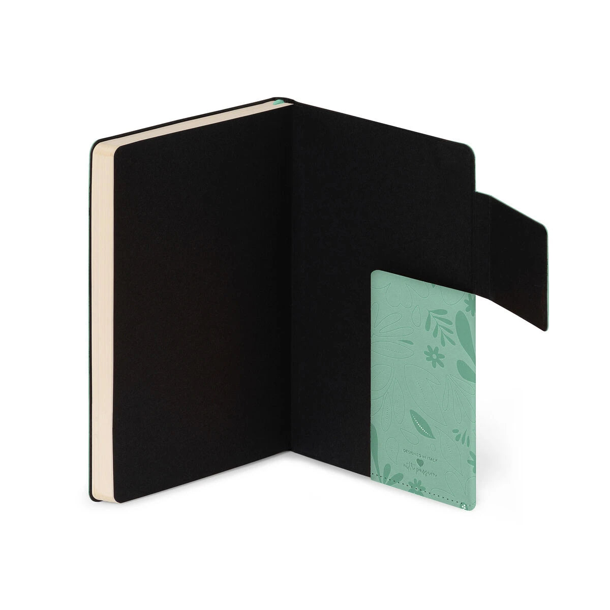 Legami - Notizbuch mit leeren Seiten und monochromem Softcover - Botanischer Garten - Mein Notizbuch