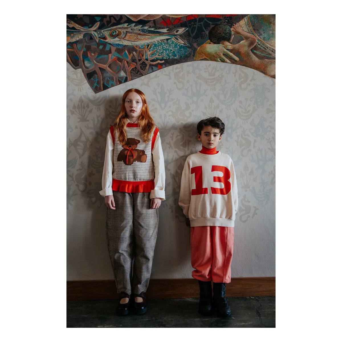 Repose AMS - 13 Bio-Baumwoll-Sweatshirt | Ecru