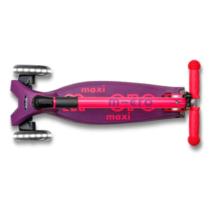 Micro - Maxi Faltbarer Neon LED Scooter | Rosa