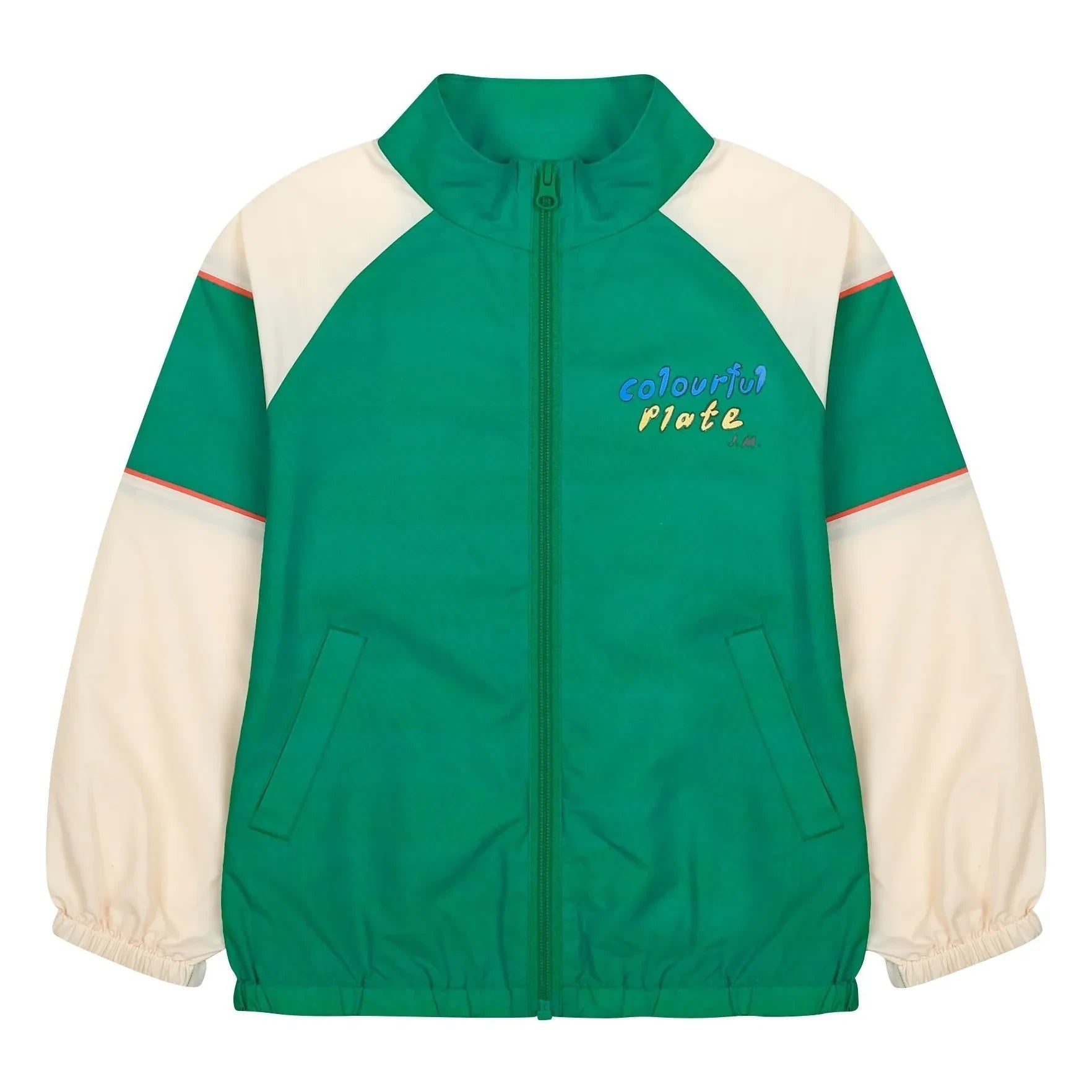 Jelly Mallow - Colourful Plate Windbreaker | Grün