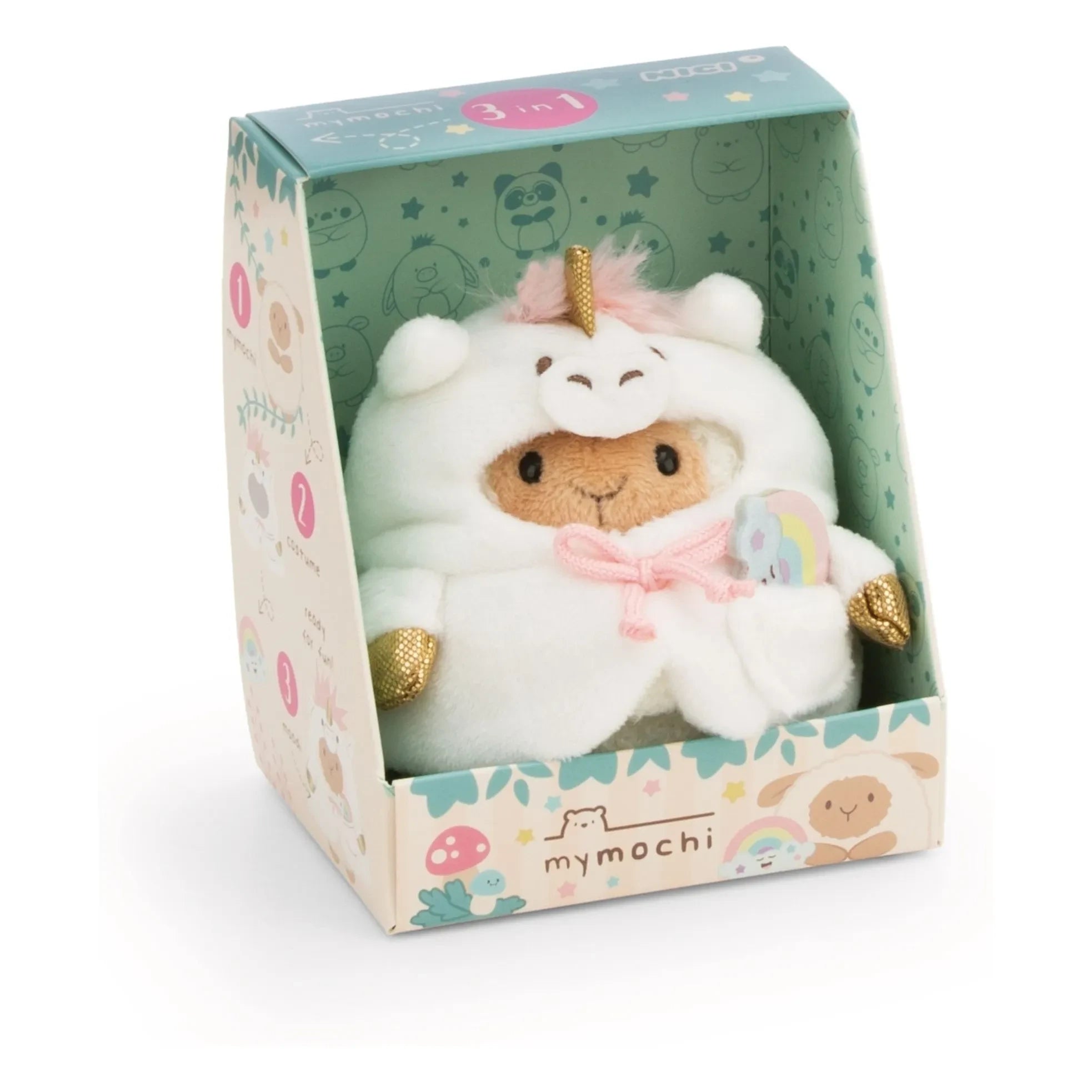 Nici - Mouton Wools Plüsch als Einhorn | Weiß