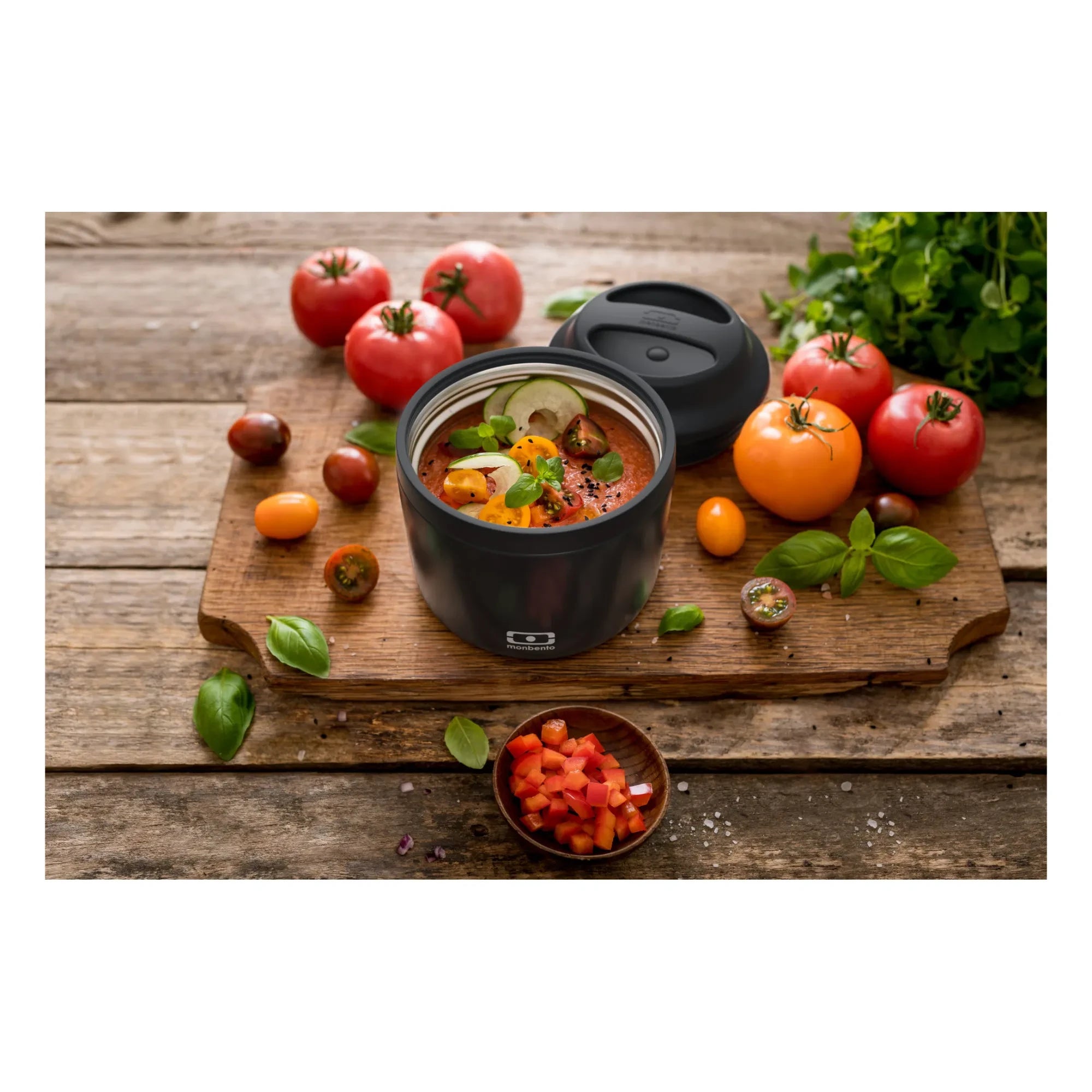 Monbento - MB Element Thermische Bento Box | Schwarz