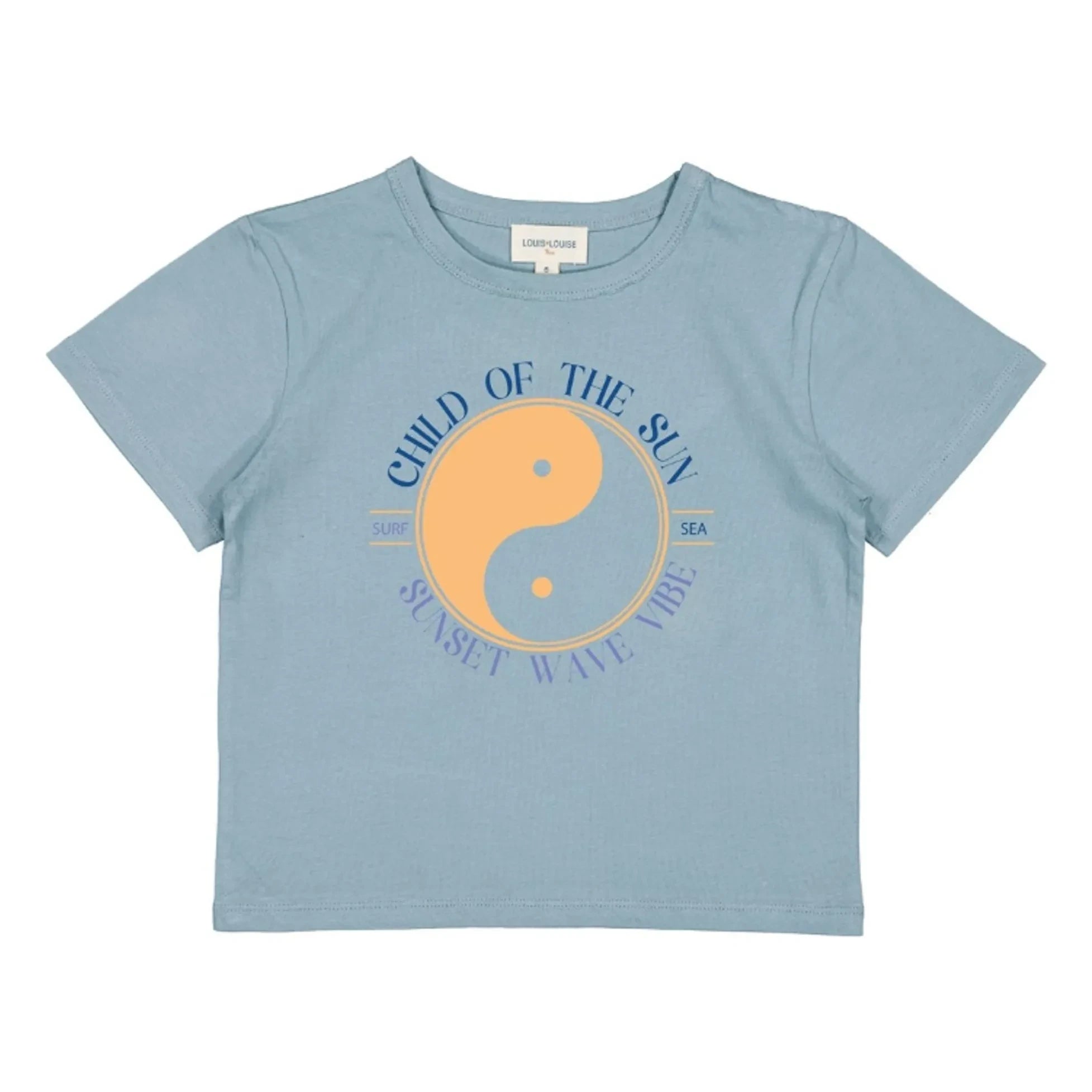 Louis Louise - Tom Yin Yang T-Shirt | Hellblau
