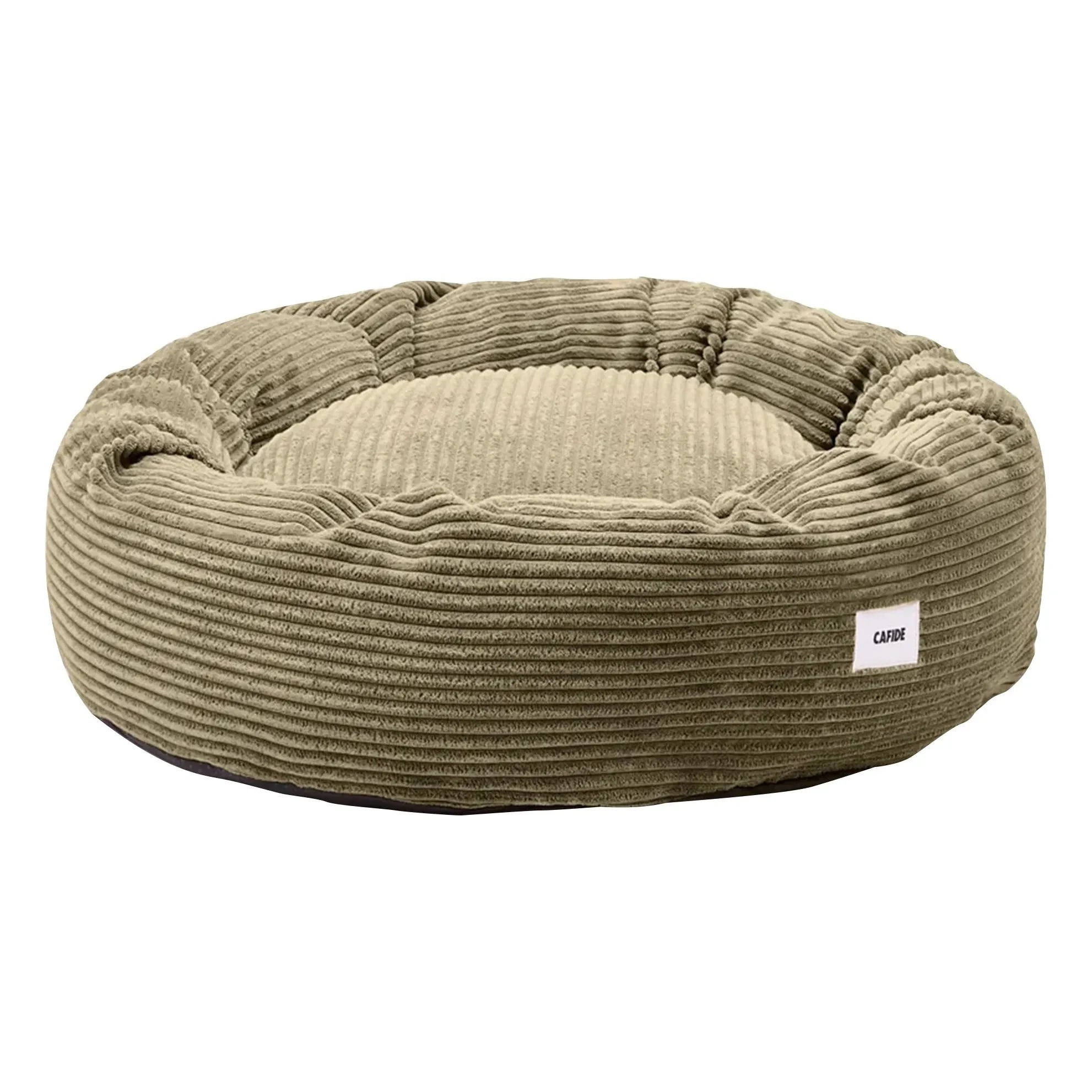Cafide - Nuba Samt Hundebett | Grün