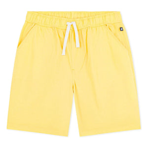 Petit Bateau - Unifarbene Leinen-Bermudas | Gelb