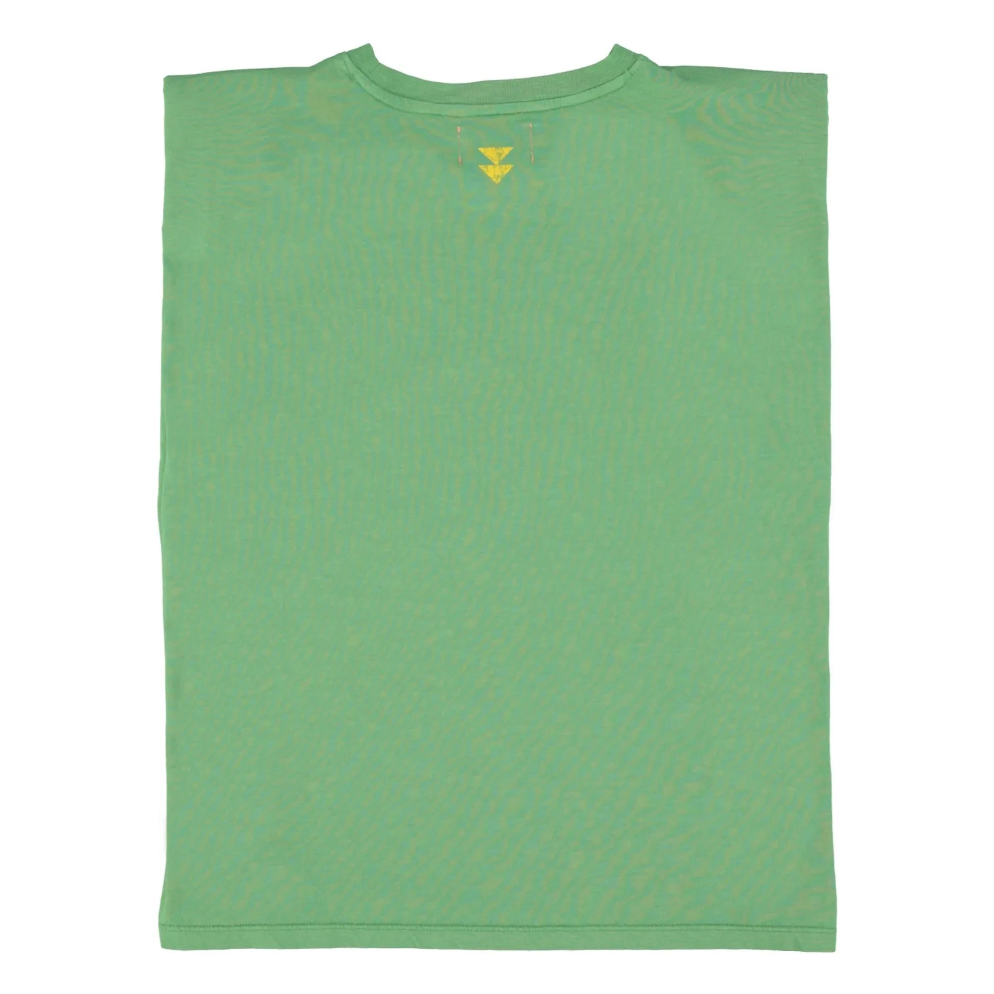 Sisters Department – Alicia Pamuk-T-Shirt mit Epauletten | Grün