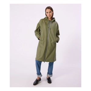 Petit Bateau - Recycelte Langfaser mit Wachseffekt | Khaki