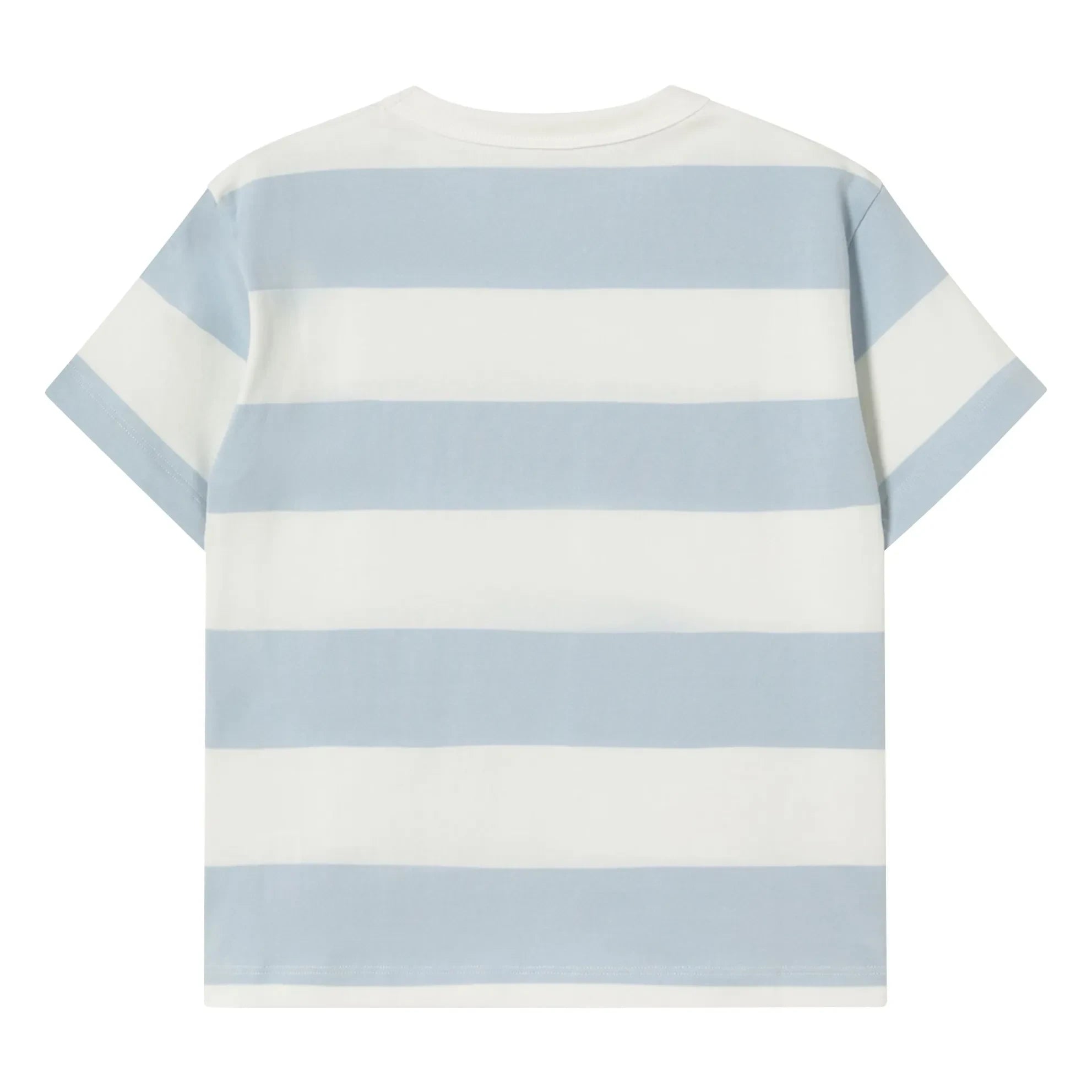 Tinycottons - Gestreiftes T-Shirt aus Bio-Baumwolle | Blau