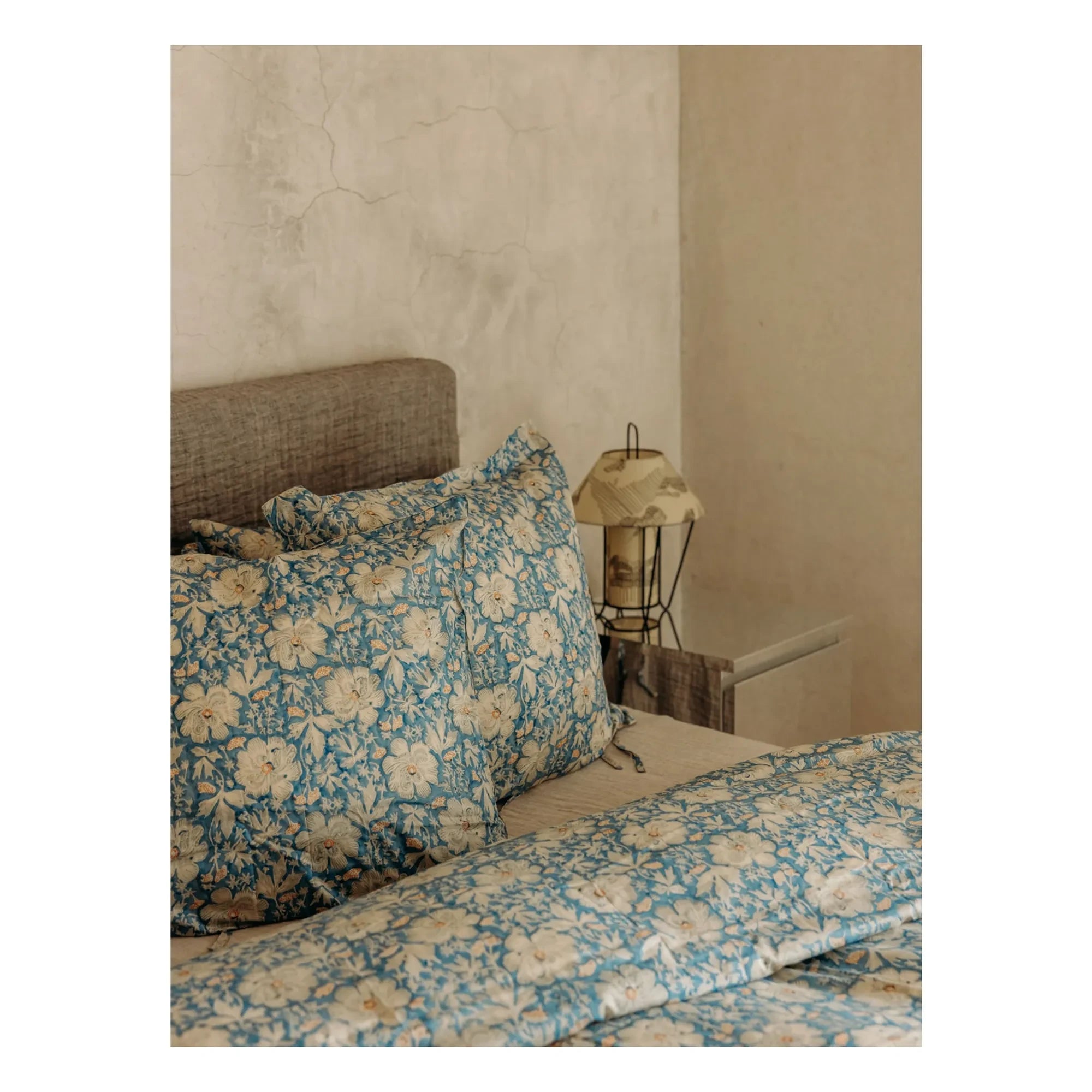 Le Monde Sauvage - Souffle Saint-Pétersbourg Bettwäscheset | Blau