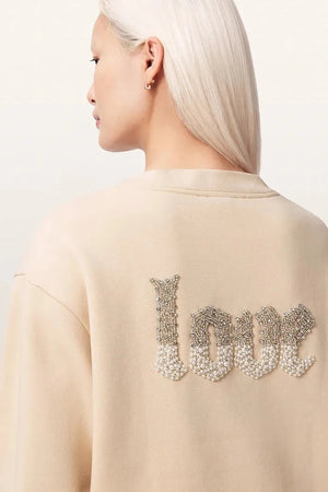 AllSaints kadın pamuklu PEACE sweatshirt