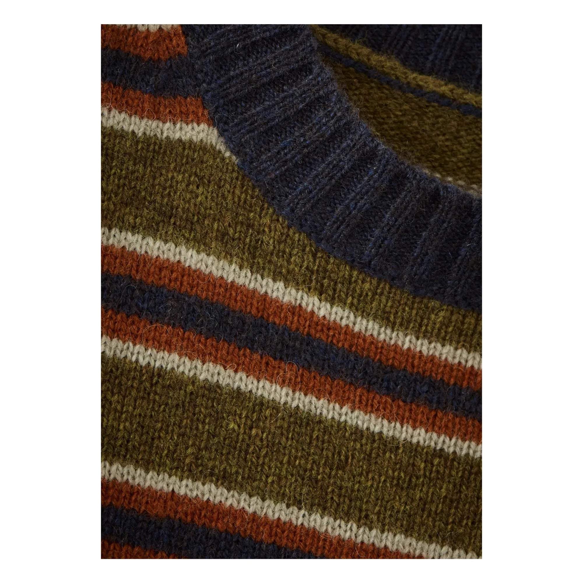 Karamell - Chester Merinopullover | Khaki