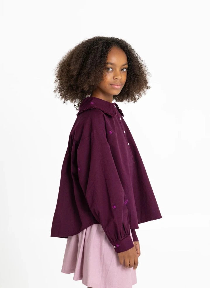 Hundred Pieces - Candy Stars Bluse | Lila