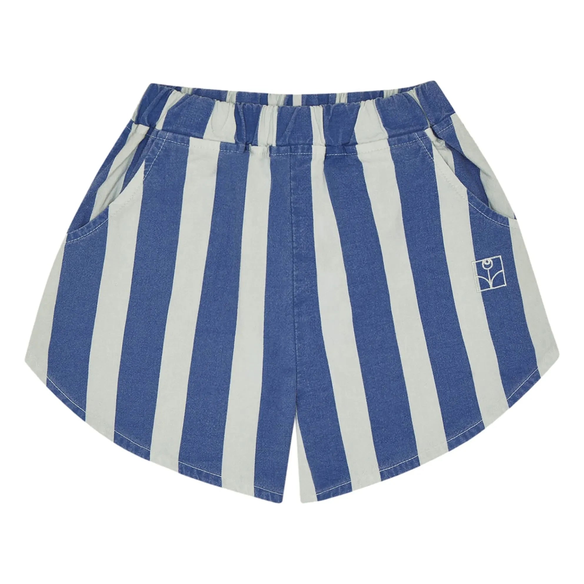 The Campamento - Gestreifte Shorts | Blau