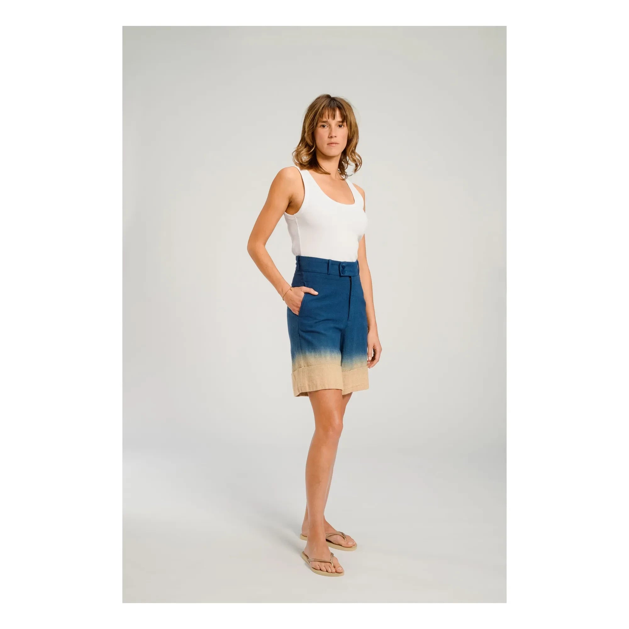Virginie de Vinster - Bermuda Oga | Blau