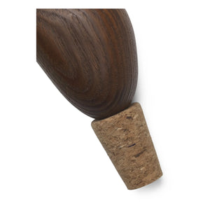 Ferm Living - Cairn Flaschenverschlüsse - 2er Set | Braun