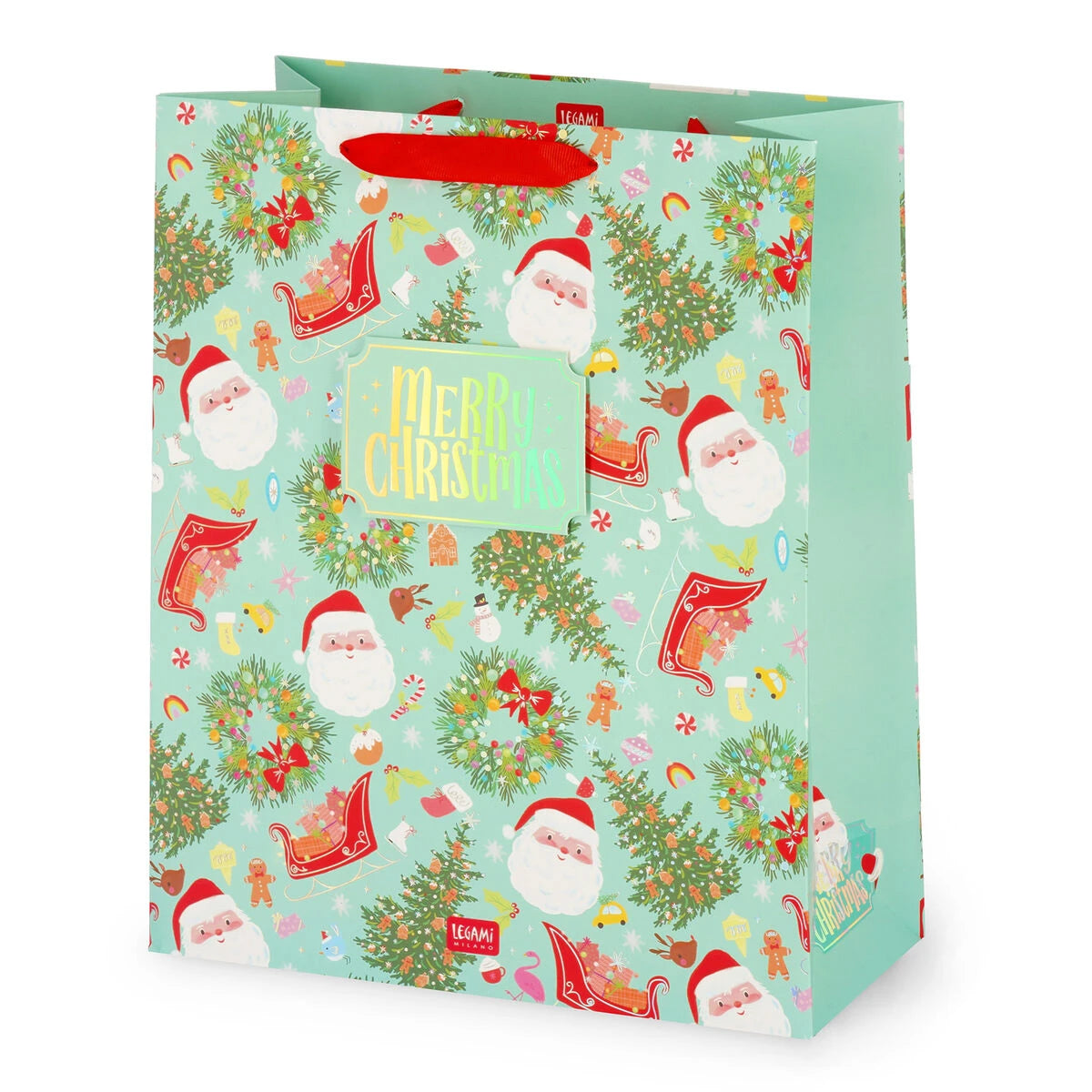 Legami - Wreath Noel Geschenk Tasche - Groß